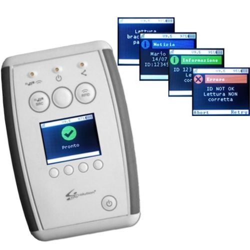 Переносной RFID-системы - Info Solution - с LED-дисплеем / для сбора данных / для логистики