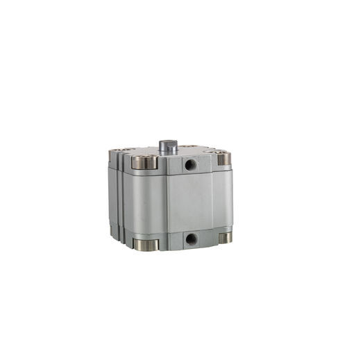 Пневматический цилиндр - SDVU series - SPAC Pneumatic - со сквозным штоком / с резьбовым стержнем / с магнитным поршнем