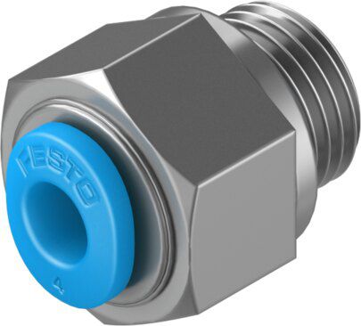 Изогнутый трубный соединитель - QS series - SPAC Pneumatic - Т-образный / из стали / быстрый