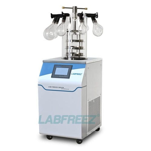 Лиофилизатор для лабораторий - FD-12-MTP - Labfreez Instruments Group Co., Ltd - для пищевой промышленности / с электрическим обогревателем / гигиенический