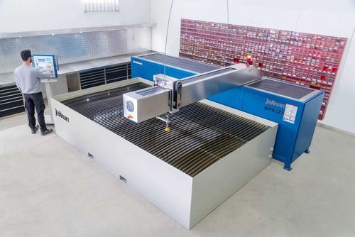 Станок для резки водно-абразивной струей - WJFB - Jekran Ltd. - для композитных материалов / для алюминия / для нержавеющей стали