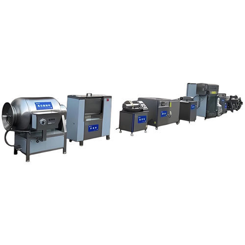 Линия для производства сосисок консервирование - Zhucheng Jiapin Food Machinery Co., Ltd. - для резки / для наполнения / для деления на порции