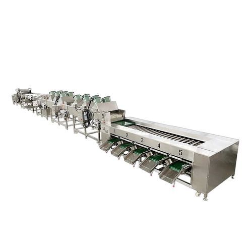 Линия по переработке картофеля - Zhucheng Jiapin Food Machinery Co., Ltd. - для корнеплодов / для мойки / для сортировки