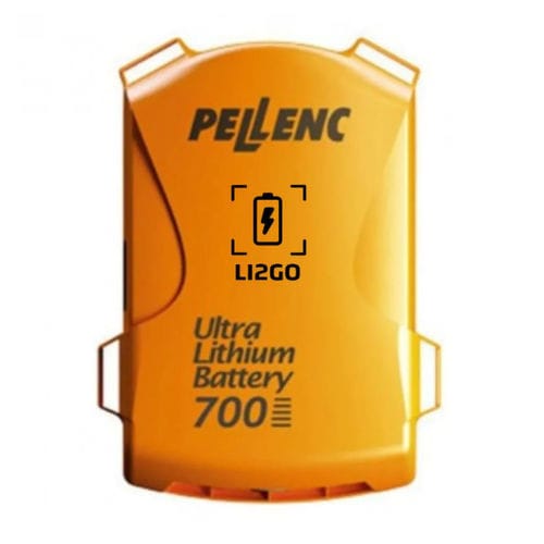 Литиевый аккумулятор - PELLENC 700 - Li2Go - прямоугольный