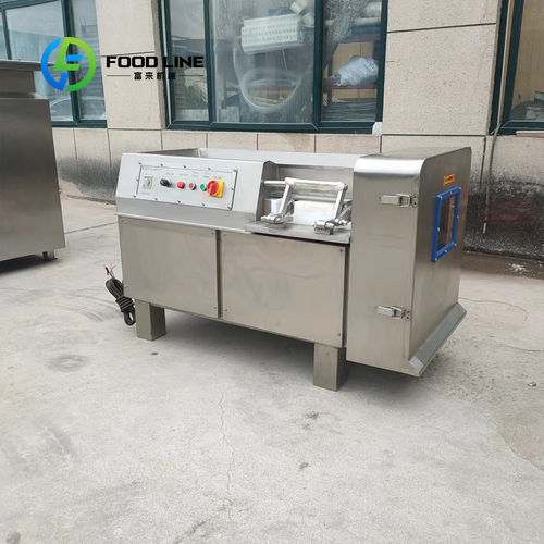 Машина для нарезания на кубики для мяса - FL-120 - Henan Hongtu Machinery Manufacturing Co., Ltd. - для рыбы / для колбасных изделий / для фруктов и овощей