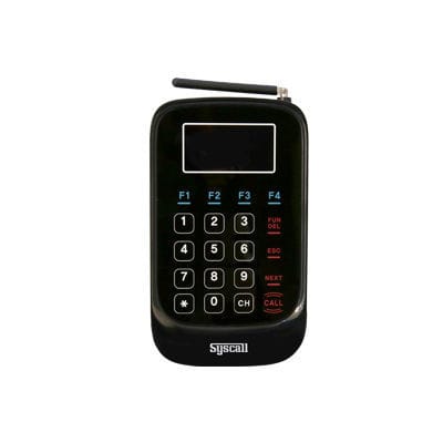 Беспроводной терминал вызова - DT-5020 - Syscall Global - с дисплеем LCD / интерком