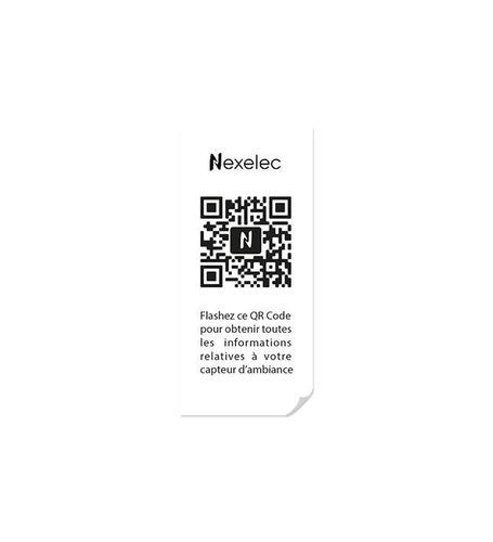 Этикетка для идентификации - QR’LOOK - NEXELEC - набивная / клейкая / из полипропилена БОПП