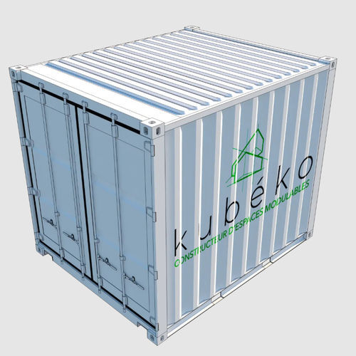 Контейнер для защиты - Kubéko - для хранения / из стали / легкий