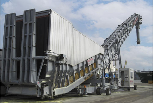 Мобильное подающее устройство - Bedeschi Spa - для продуктов питания / для цемента / для погрузки навалом