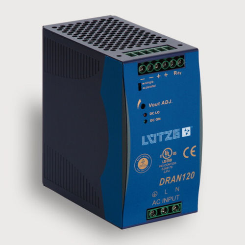 Источник электропитания на DIN-рейке - 728758 - LÜTZE - AC/DC / регулируемый / для резки