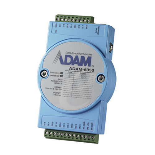 Цифровой модуль входа/выхода - ADAM-6050 - ADVANTECH - Modbus TCP / Modbus / 18 каналов