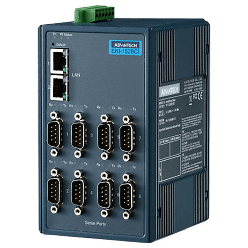 Консольный сервер 8 портов - EKI-1528I-DR - ADVANTECH - RS-232 / RS422/RS485 / Ethernet