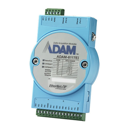 Аналоговый входной модуль - ADAM-6117EI/PN - ADVANTECH - Ethernet TCP/IP / ProfiNet / 8 каналов