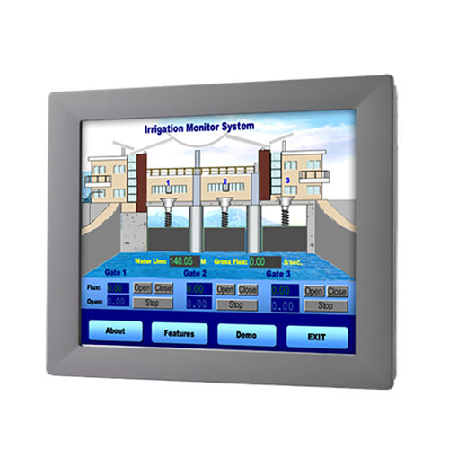 Монитор LCD - FPM-2150G - ADVANTECH - с резистивным сенсорным экраном / со светодиодной подсветкой / промышленный