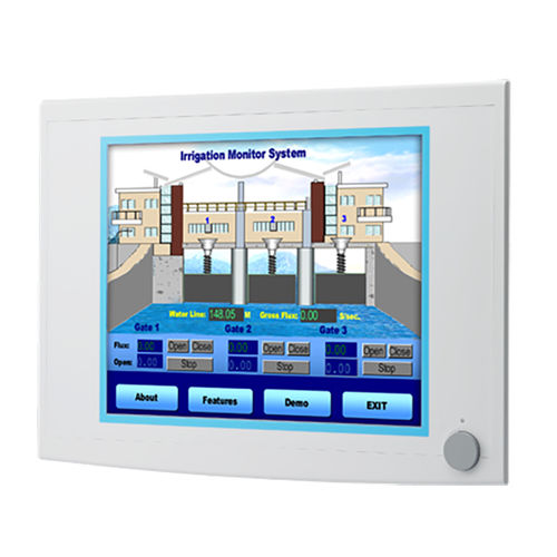 HMI с сенсорным экраном - FPM-5171G - ADVANTECH - встраиваемый / настенный / с креплением VESA