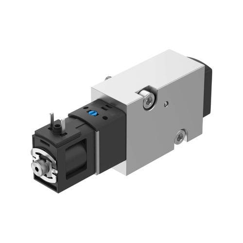 Пневматический распределитель управление от соленоида - VSNC-G1/8 series - FESTO - с выдвижным ящиком / ротационный / с пневматическим приводом