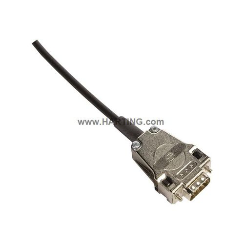 Защитная крышка для коннектора Sub-D - 09 67 009 0320 - HARTING - UL / металлическая