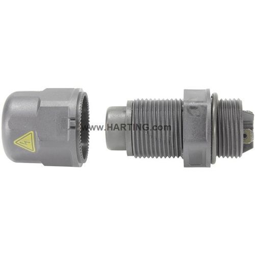 Проходной изолятор для фланца - HARAX® - HARTING - для меди / для панелей / для разъема