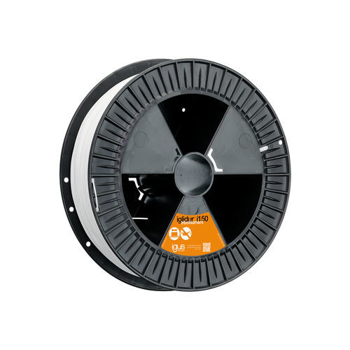Филамент CPE для принтера 3D - i150 - igus® - 1,75 mm / белый / устойчивый к истиранию