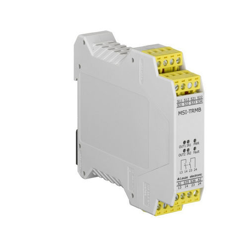 Реле безопасности для воздушного барьера - MSI-TRMB-02  - Leuze electronic GmbH + Co. KG - 2NO / NO/NF / IEC
