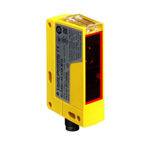 Легкий барьер для обеспечения безопасности - SLE46C-40.K4/4P-M12 - Leuze electronic GmbH + Co. KG - однолучевой / тип заграждения