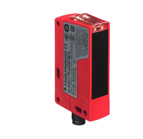 Легкий барьер для обеспечения безопасности - SLE46C-70.K2/4P-M12 - Leuze electronic GmbH + Co. KG - однолучевой / тип заграждения