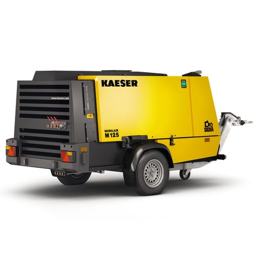Винтовой компрессор - M125 - KAESER Kompressoren - воздушный / с дизельным двигателем / мобильный