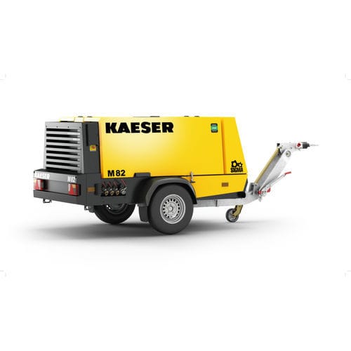 Винтовой компрессор - M81 - KAESER Kompressoren - воздушный / с дизельным двигателем / мобильный