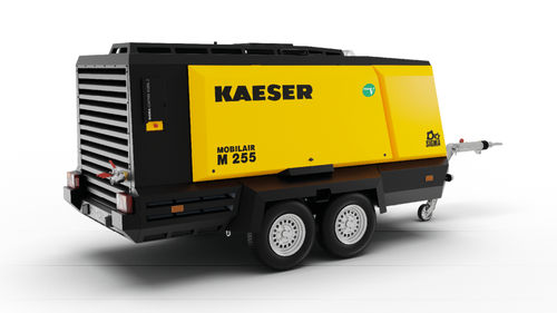 Винтовой компрессор - M255 - KAESER Kompressoren - воздушный / с дизельным двигателем / мобильный