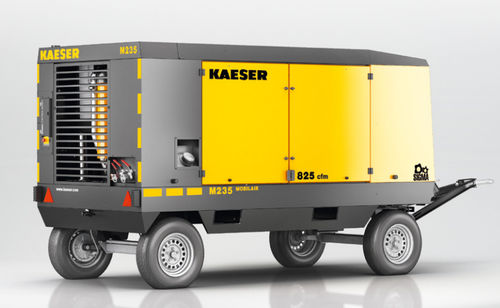 Винтовой компрессор - M2 series - KAESER Kompressoren - воздушный / с дизельным двигателем / мобильный