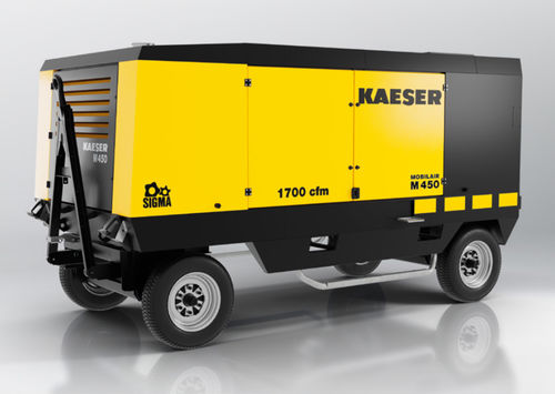 Винтовой компрессор - M450 - KAESER Kompressoren - воздушный / с дизельным двигателем / мобильный