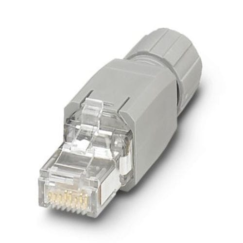 Соединитель для передачи данных - VS-PN-RJ45-5-Q/IP20 - PHOENIX CONTACT GmbH & Co. KG - RJ45 / прямой / изоляционный