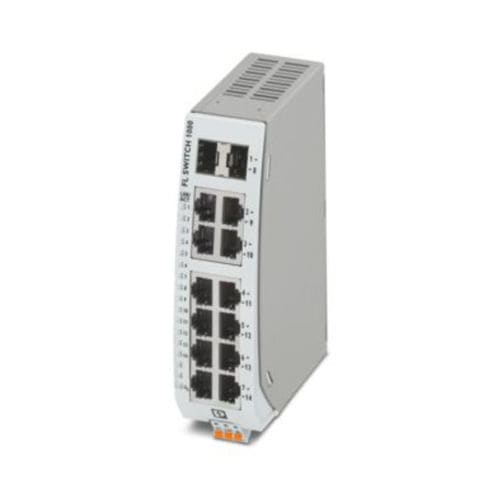 Управляемый коммутатор Ethernet - FL SWITCH 1012NT-2SFP - PHOENIX CONTACT GmbH & Co. KG - 14 портов / RJ45