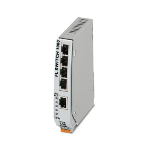 Неуправляемый коммутатор Ethernet - FL SWITCH 1005NT - PHOENIX CONTACT GmbH & Co. KG - 5 портов / на DIN-рейке / RJ45