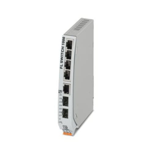 Неуправляемый коммутатор Ethernet - FL SWITCH 1005NT-2SFX - PHOENIX CONTACT GmbH & Co. KG - 7 портов / на DIN-рейке / RJ45