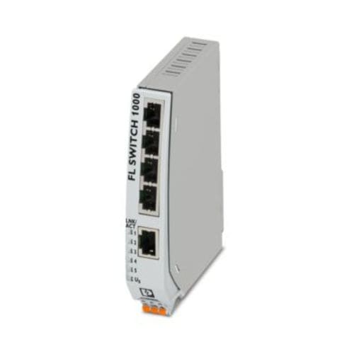 Неуправляемый коммутатор Ethernet - FL SWITCH 1105NT - PHOENIX CONTACT GmbH & Co. KG - 5 портов / на DIN-рейке / RJ45