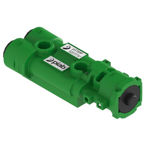Эжектор с трубкой вентури со смазкой - piSTAMP Enhanced Blow-Off COAX® MICRO Ti05-2x2 - PIAB - одноуровневый