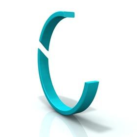 Стержневое износное кольцо - Trelleborg Sealing Solutions - поршневое