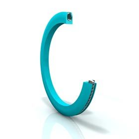 Уплотнитель с пружиной - Turcon® Variseal® HF - Trelleborg Sealing Solutions - из эластомера / круговой / для использования в области химии