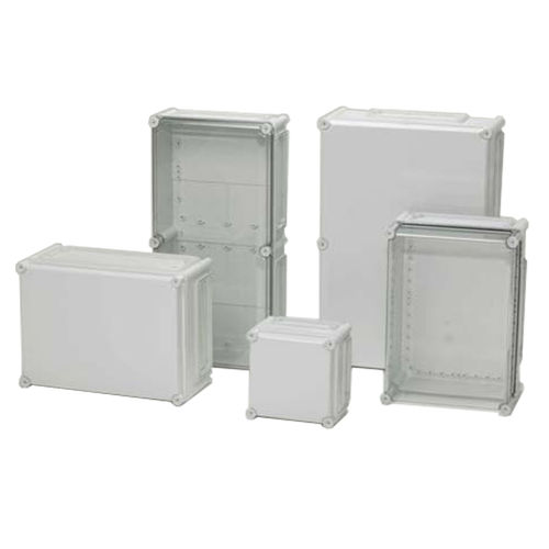 Корпус с фланцем - EK series - FIBOX - модульный / из поликарбоната / для общего применения