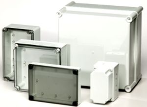 Портативный корпус - UL PICCOLO PC series - FIBOX - прямоугольный / из поликарбоната / для суровых природных условий