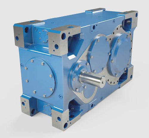 Редуктор с параллельными валами - MAXXDRIVE® XC - Getriebebau NORD GmbH & Co. KG - с винтовой зубчатой передачей / со сплошным валом / >10 kNm