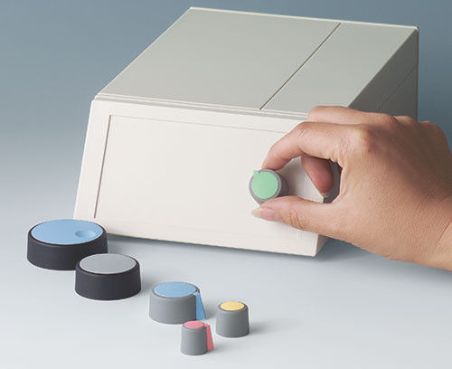 Рифленая кнопка - COM-KNOBS - OKW Odenwälder Kunststoffwerke Gehäusesysteme GmbH - металлическая / вращающаяся / эргономичная