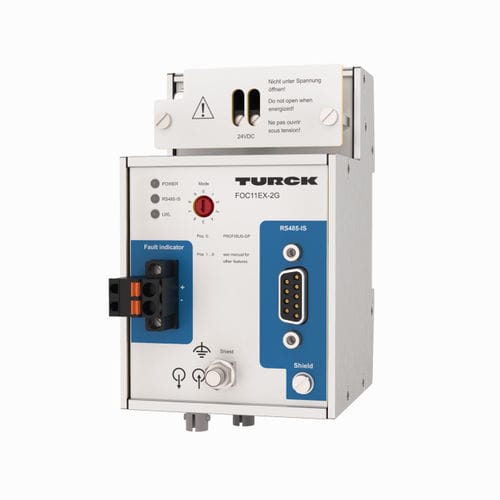 Система входа / выхода PROFIBUS-DP - FOC11EX-2G - TURCK - ModBUS RTU / последовательная / для сети
