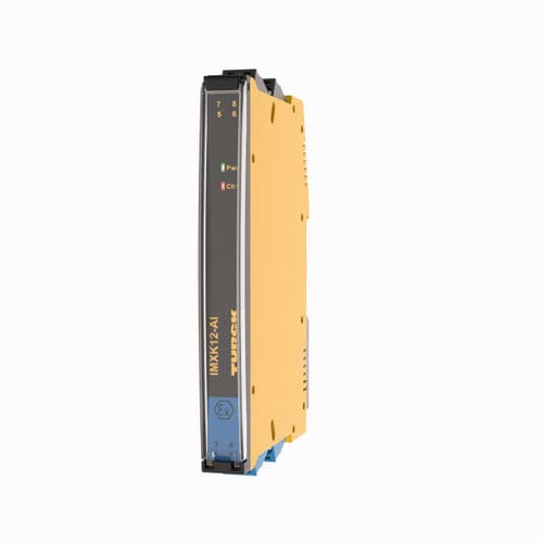Трансдуктор на DIN-рейке - IMXK12-AI01-1I-1I-H0/24VDC - TURCK - аналоговый