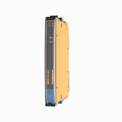 Аналоговый формирователь сигнала - IMXK12-AO01-1I-1I-H0/24VDC - TURCK - на DIN-рейке / для пьезоэлектрического преобразователя