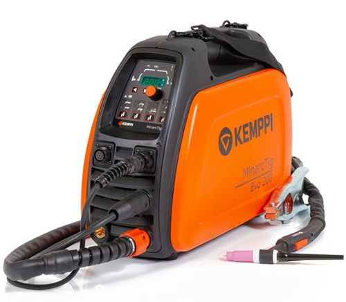 Сварочный аппарат TIG - MinarcTig Evo 200MLP AU - KEMPPI - монофазовый / DC / мобильный