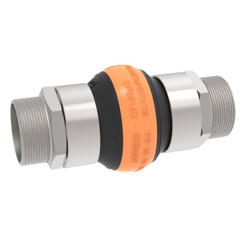 Компенсатор линейного расширения из каучука - AG-5 - STENFLEX Rudolf Stender GmbH - круглый / резьбовой / осевой