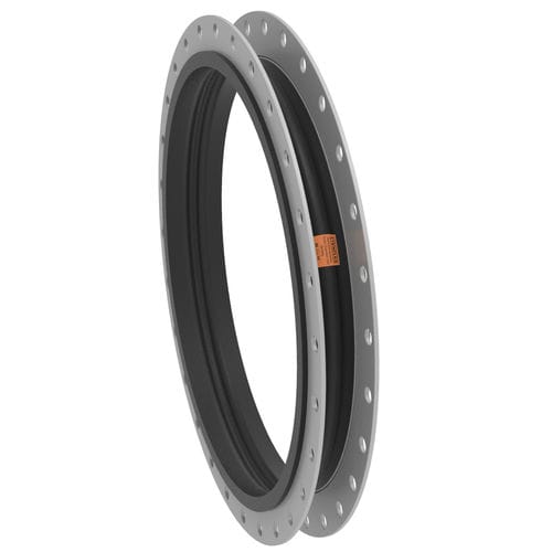 Компенсатор линейного расширения из каучука - D-11 - STENFLEX Rudolf Stender GmbH - круглый / с фланцем / осевой