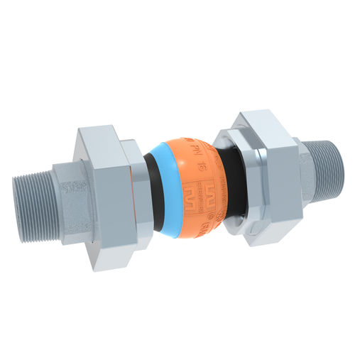 Компенсатор линейного расширения из каучука - AS-5 - STENFLEX Rudolf Stender GmbH - круглый / резьбовой / осевой